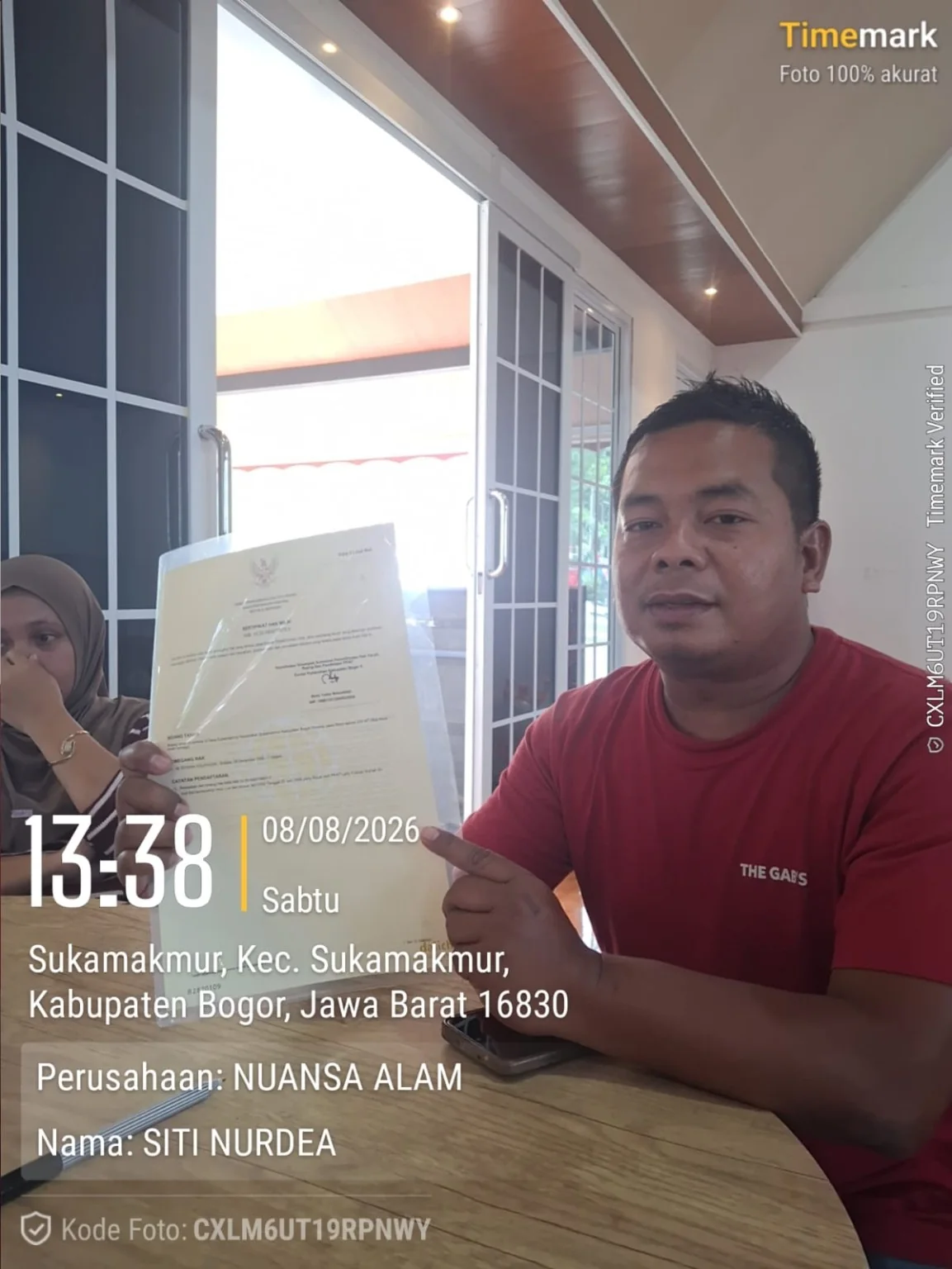 Buyer tahap sebelumnya telah menerima SHM